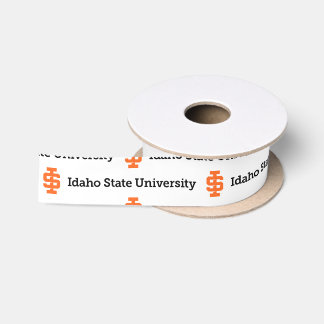 Idaho State University Official Logo Design Satin Ribbon