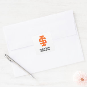 Idaho State University Official Logo Design Square Sticker