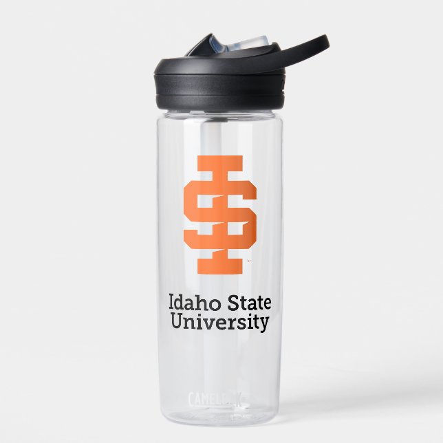 Idaho State University Official Logo Design Water Bottle (Left)