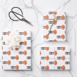 Idaho State University Official Logo Design Wrapping Paper Sheet