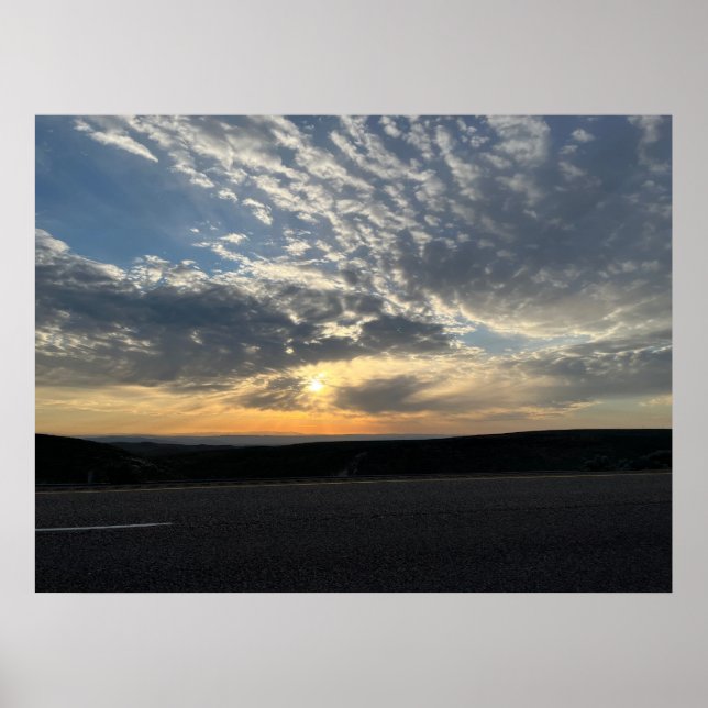 Idaho sunrise poster (Front)