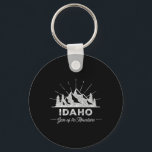 Idaho T Shirt Vintage Hiking Retro Tee Design  Key Ring<br><div class="desc">Idaho T Shirt Vintage Hiking Retro Tee Design</div>
