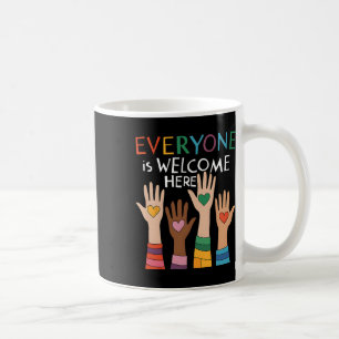 Idaho Teacher Everyone Is Welcome Here Coffee Mug