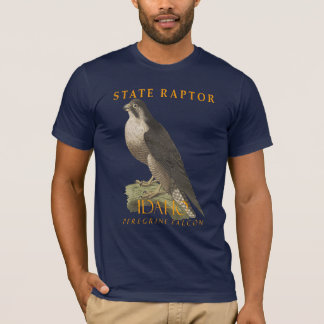 Idaho Territory Raptor The Falco peregrinus T-Shirt