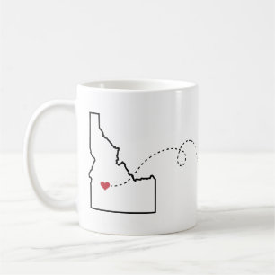 Idaho to Minnesota - Heart2Heart Coffee Mug