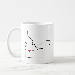 Idaho to Missouri - Heart2Heart Coffee Mug