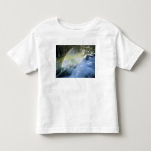 Idaho. USA. Rainbow in spray above Upper Mesa Toddler T-Shirt
