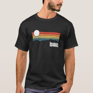 Idaho Vintage Sunset 80s Retro Summer State USA T-Shirt