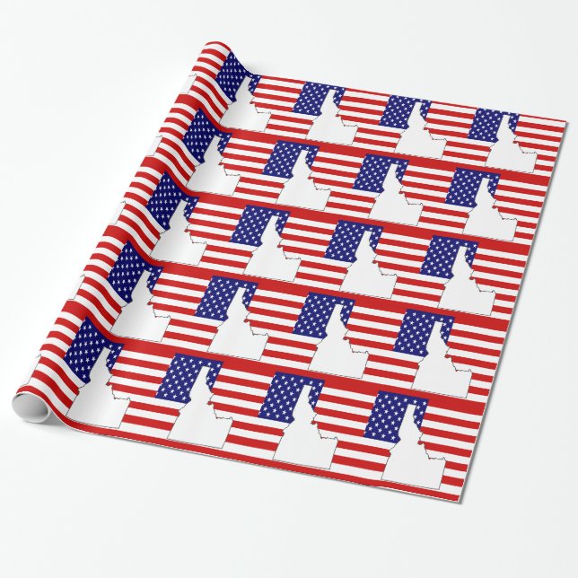 IDAHO WRAPPING PAPER (Unrolled)