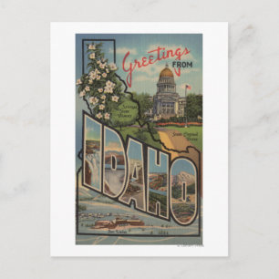 IdahoLarge Letter ScenesIdaho Postcard