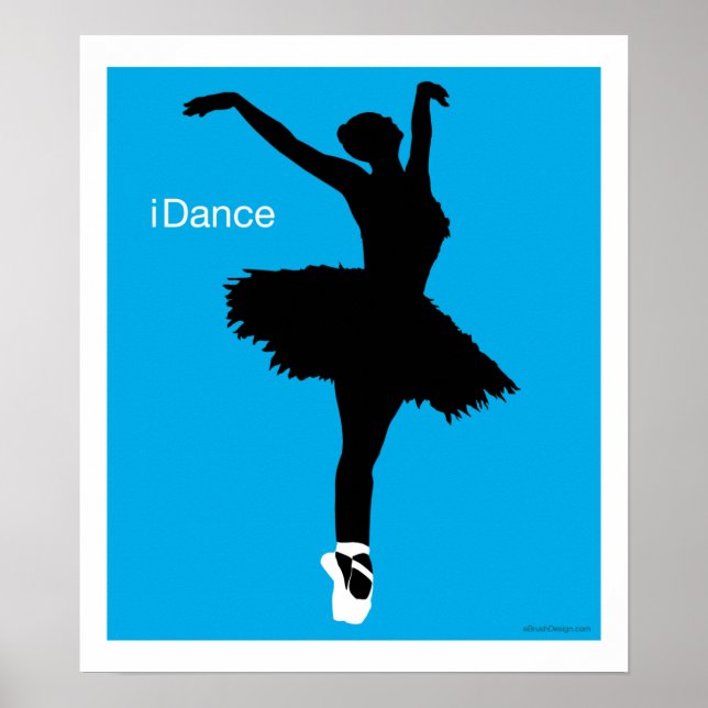 iDance (Blue) Poster (Front)