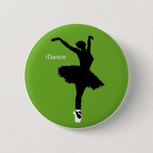 iDance (Green) 6 Cm Round Badge
