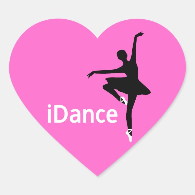 iDance (I Dance) Pointe Stickers (Front)