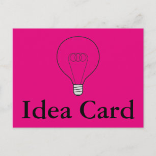 Idea Card Postkarte pink