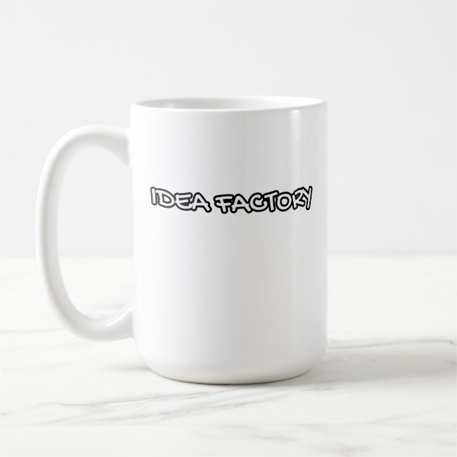 idea factory coffee mug (Left)