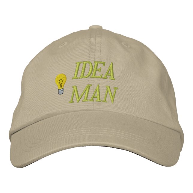 Idea Man Embroidered Hat (Front)