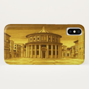 IDEAL CITY Renaissance Architect ,Gold Yellow iPhone X Case