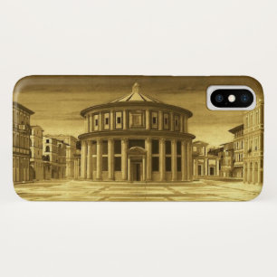 IDEAL CITY Renaissance Architect ,Gold Yellow iPhone X Case