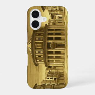 IDEAL CITY Renaissance Architect ,Gold Yellow iPhone 16 Case