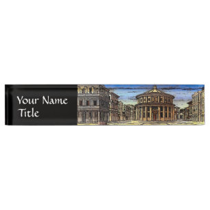 IDEAL CITY,Renaissance Architecture Nameplate