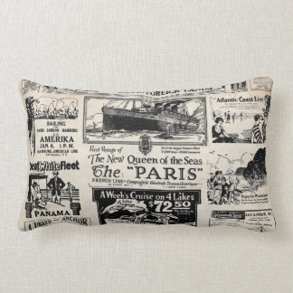 Ideal Cruises to Foreign Lands Lumbar Cushion