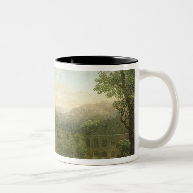 Ideal Landscape, 1776 Two-Tone Coffee Mug (Right)