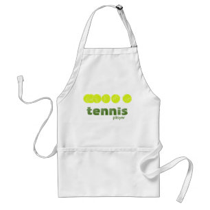 ideas for a tennis player standard apron