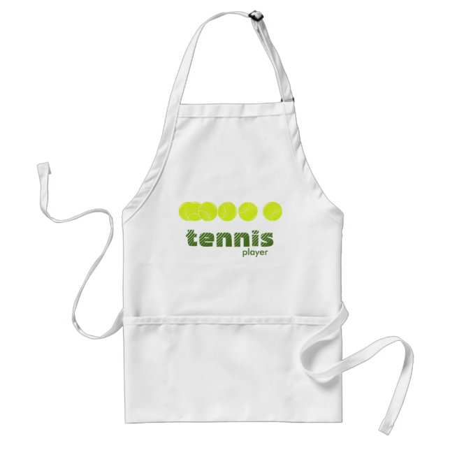 ideas for a tennis player standard apron (Front)