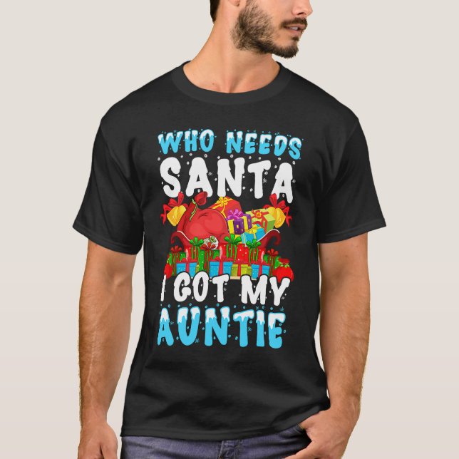 Ideas for New Aunts from Nieces and Nephews Quote T-Shirt (Front)