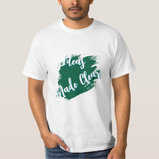 “Ideas Made Clear” Motivational Quote T-Shirt
