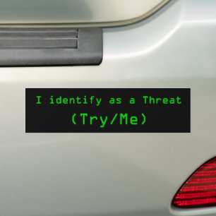 Identify Bumper Sticker