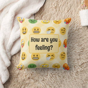 Identifying feelings classroom peace corner cushion