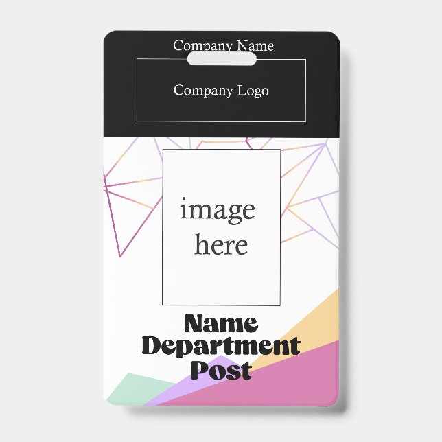Identity Card ID Badge (Front)