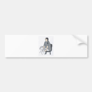 Identity Crisis Bumper Sticker