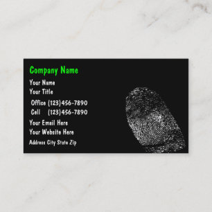 Identity Protection Business Cards