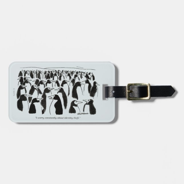 Identity Theft Luggage Tag (Front Horizontal)