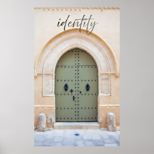 Identity Through the Moroccan Door Poster