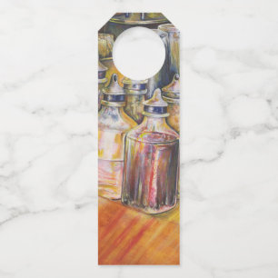 Ideography of Golden Light Bottle Tag