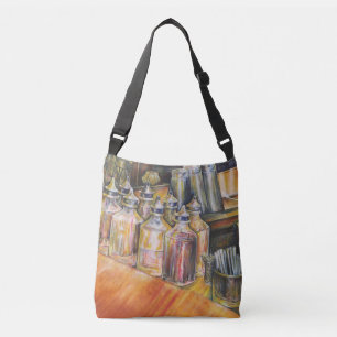 Ideography of Golden Light Crossbody Bag