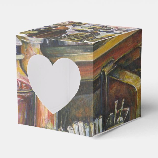 Ideography of Golden Light Favour Box (Front Side)