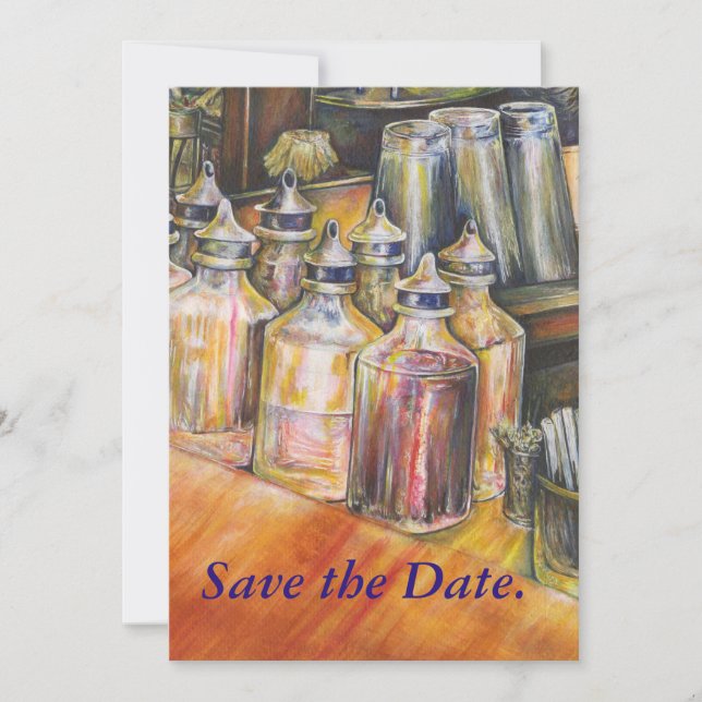 Ideography of Golden Light Invitation (Front)