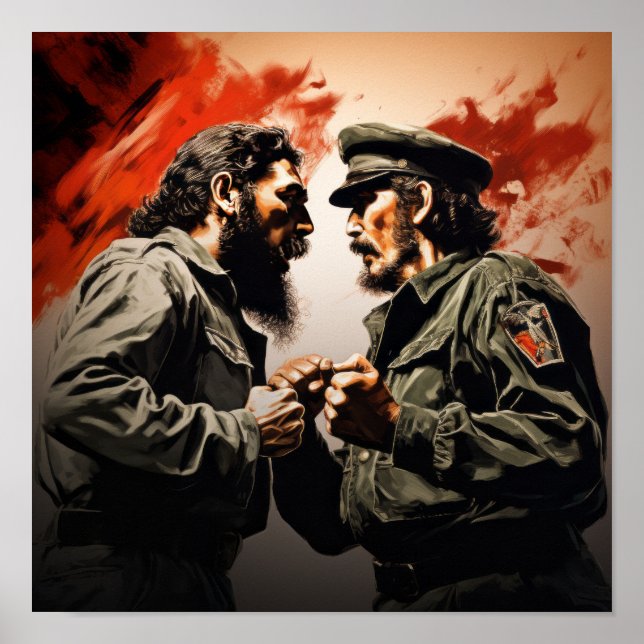Ideological Clash: Duel of Two Communists Poster (Front)