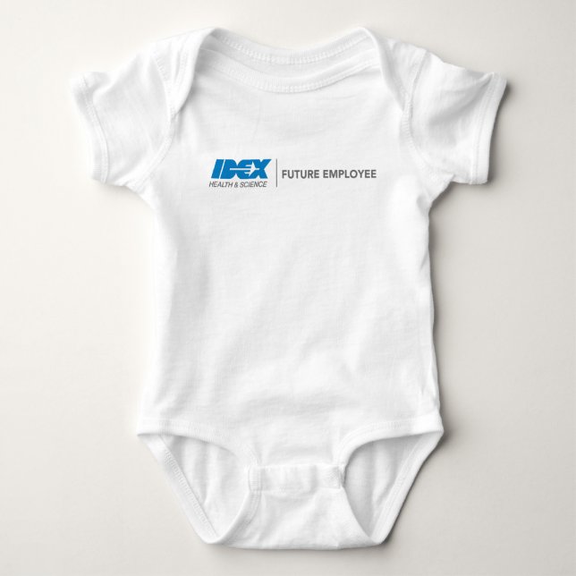 IDEX Health & Science Future Employee Baby Baby Bo Bodysuit (Front)