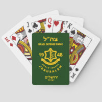IDF - Sar El Volunteer Program Playing Cards