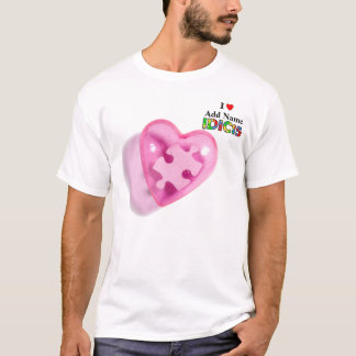 IDIC15 Mens Shirt Pink Puzzle Customise