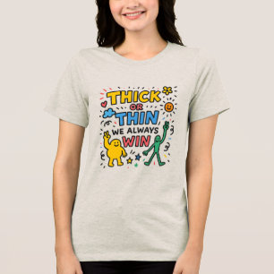 Idioms of encouragement Tri-Blend shirt