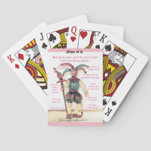 "Idioms of Id" Playing Cards