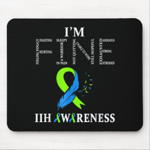 Idiopathic Intracranial Hypertension Awareness Iih Mouse Pad