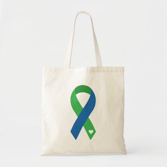 Idiopathic Intracranial Hypertension Ribbon Bag (Front)