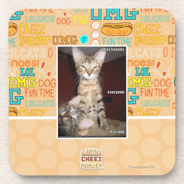 Idiot Friends Coaster (Front)